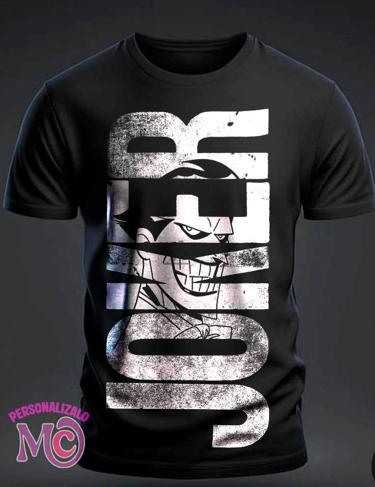 camiseta negra joker